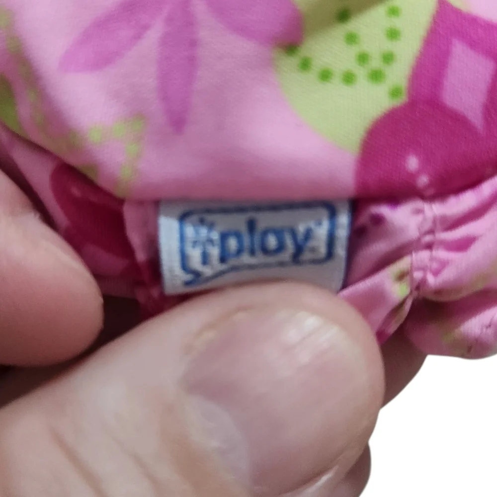 i Play Pink Floral Kids Swim Diaper